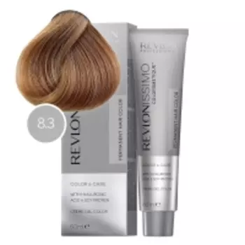 Revlon Professional Revlonissimo Colorsmetique - Краска для волос, 8.3 светлый блондин золотистый, 60 мл.