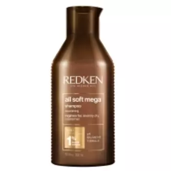 Redken All Soft Mega - Шампунь для очень сухих и ломких волос, 300 мл