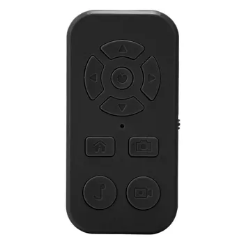 Пульт дистанционного управления телефоном Bluetooth V4.2 Затвор камеры Видеозапись Удаленное перелистывание страниц для Android розовый