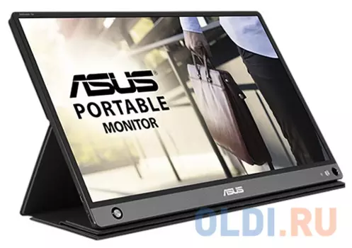 МОНИТОР 15.6" ASUS MB16AHP Black (IPS, LED, Wide, 1920x1080, 5ms, 178°/178°, 220 cd/m, 100,000,000:1, +НDMI, +MM, +USB,