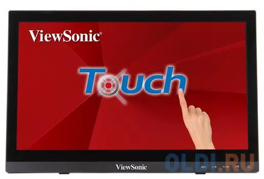 Монитор 16" ViewSonic TD1630-3 черный TN 1366x768 190 cd/m^2 12 ms HDMI VGA Аудио