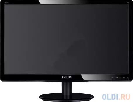 Монитор 19.53" Philips 200V4QSBR/00(01) gl.Black MVA, 1920x1080, 8ms, 250 cd/m2, 3000:1 (DCR 10M:1), D-Sub, DVI, vesa