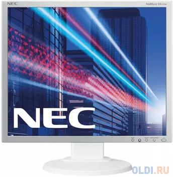 Монитор 19" NEC EA193MI серебристый белый AH-IPS 1280x1024 250 cd/m^2 6 ms DVI DisplayPort VGA Аудио