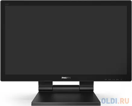 МОНИТОР 21.5" PHILIPS 222B9T/00 Black (Multi-touch, 1920x1080, 1 ms, 170°/160°, 250 cd/m, 50M:1, +DV