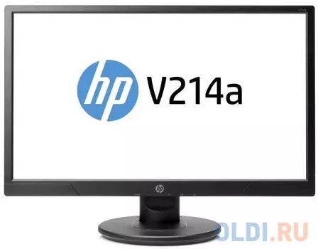 Монитор 21" HP V214a черный TN 1920x1080 200 cd/m^2 5 ms HDMI VGA Аудио 1FR84AA