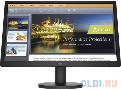 Монитор 21" HP P21b G4 черный TN 1920x1080 250 cd/m^2 5 ms VGA HDMI Аудио 9TY24AA