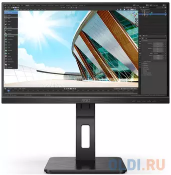 Монитор 22" AOC 22P2Q черный IPS 1920x1080 250 cd/m^2 4 ms HDMI DVI DisplayPort VGA Аудио USB