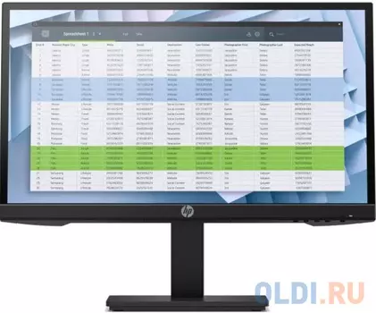 Монитор 22" HP P22 G4 черный IPS 1920x1080 250 cd/m^2 5 ms HDMI DisplayPort VGA 1A7E4AA