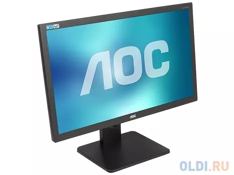 Монитор 23.6" AOC E2475PWJ Black 1920x1080, 2ms, 250 cd/m2, 1000:1 (DCR 50M:1), D-Sub, DVI, HDMI, 2Wx2, Headph.Out, HAS, Pivot, vesa