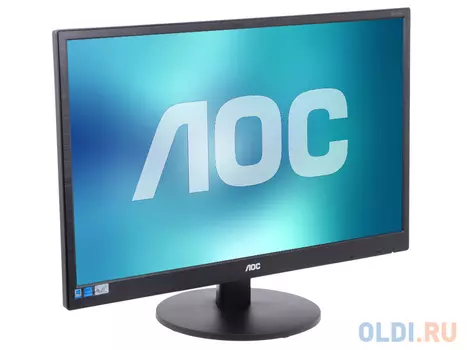 Монитор 23.6" AOC M2470SWDA2 Black MVA, 1920x1080, 4ms, 250 cd/m2, 1000:1 (DCR 50M:1), D-Sub, DVI, 2Wx2, Headph.Out, vesa