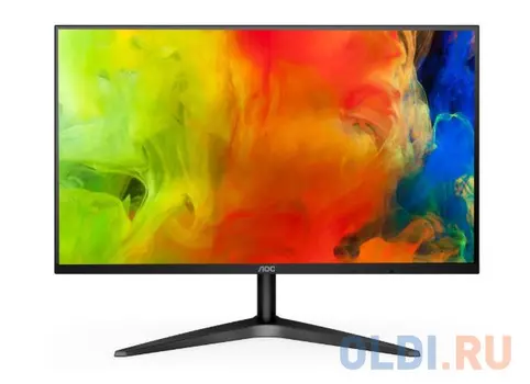 Монитор 23.8" AOC 24B1XH Black IPS, 1920x1080, 5ms, 250 cd/m2, 1000:1 (DCR 50M:1), D-Sub, HDMI, Headph.Out