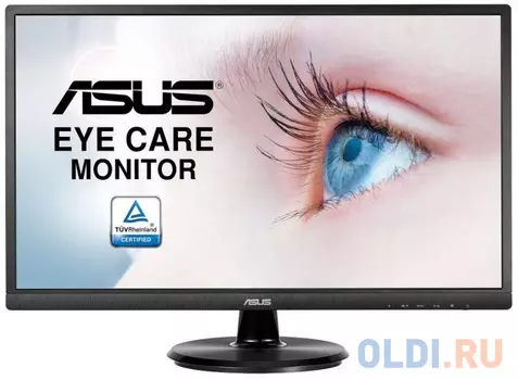 Монитор 23.8" ASUS VA249HE Black VA,1920x1080, 250 cd/m2, 5 ms,3000:1, D-Sub, HDMI, vesa