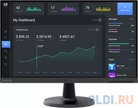 Монитор 23.8" Lenovo ThinkVision C24-40