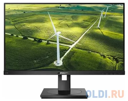 Монитор 23.8" Philips 242B1G/00 черный IPS 1920x1080 250 cd/m^2 4 ms HDMI DVI DisplayPort VGA USB Аудио