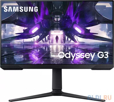 МОНИТОР 23.8" Samsung Gaming S24AG300NI регулировка по высоте (VA, 1920x1080, 144Hz, 1 ms, 178°/178°, 250 cd/m, 1000:1,