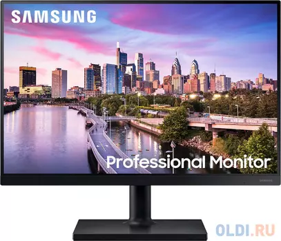МОНИТОР 23.8" Samsung F24T450GYI с поворотом экрана (IPS, 1920x1200, 75Hz, 5ms, 178°/178°, 250 cd/m, 1000:1, +DP, +НDMI,