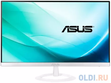 Монитор 23" ASUS VZ239HE-W WHITE IPS, 1920x1080, 5ms, 250 cd/m2, 1000:1 (ASCR 80M:1), D-Sub, HDMI