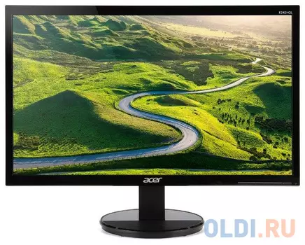 Монитор 24" Acer K242HQLbid черный VA 1920x1080 250 cd/m^2 5 ms DVI HDMI VGA UM.UX2EE.001