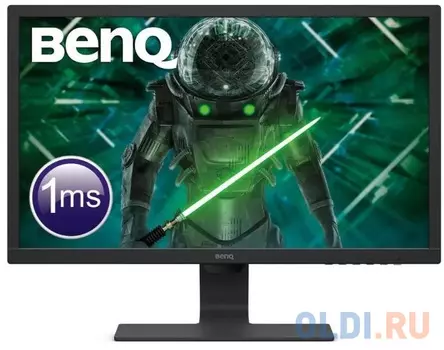 Монитор 24" BENQ GL2480E черный TN 1920x1080 250 cd/m^2 1 ms DVI HDMI VGA 9H.LHXLB.FBE