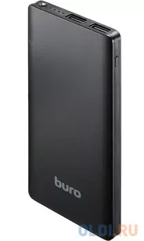 Мобильный аккумулятор Buro RCL-8000-BK Li-Pol 8000mAh 2.1A черный 2xUSB