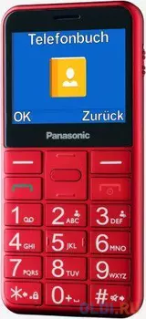 Мобильный телефон Panasonic TU150 красный