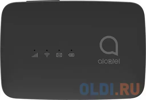 Модем 2G/3G/4G Alcatel Link Zone MW45V USB Wi-Fi Firewall +Router внешний черный