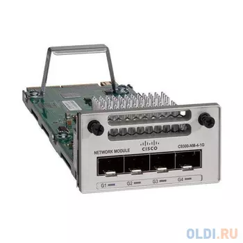 Модуль интерфейсный CISCO Catalyst 9300 4x1Gb SFP Uplink Module, C9300-NM-4G=