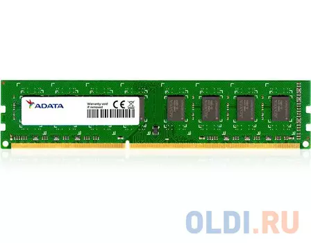 Модуль памяти ADATA 8GB DDR3L 1600 UDIMM Premier ADDX1600W8G11-SPU CL11, 1.35V