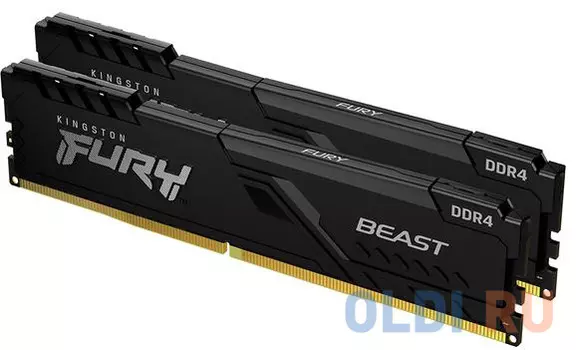 Оперативная память для компьютера Kingston KF430C15BBK2/16 DIMM 16Gb DDR4 3000MHz