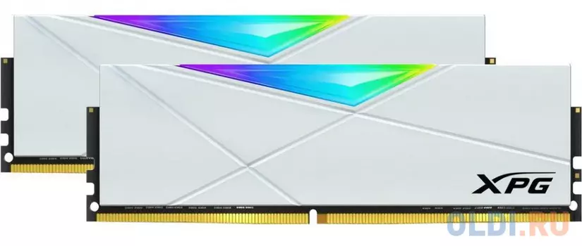 Оперативная память для компьютера ADATA XPG Spectrix D50 RGB DIMM 16Gb DDR4 3600 MHz AX4U36008G18I-DW50