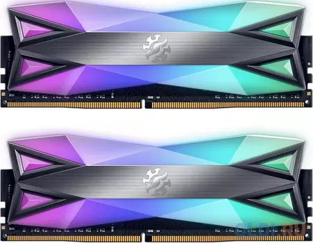 Оперативная память для компьютера ADATA XPG Spectrix D60 RGB DIMM 32Gb DDR4 3600 MHz AX4U360016G18I-DT60