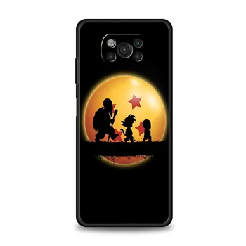Чехол с рисунком Dragon Ball аниме для Xiaomi Mi Poco X3 NFC M3 M4 Pro 11 10T Note 10 Lite F1 F3 X3 GT, черный мягкий чехол для телефона Mi Pocophone F1