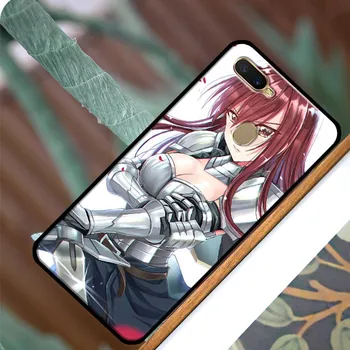 Эрза Скарлет Fairy Tail аниме чехол для OPPO A52 A72 A54 A74 A94 A1K A15 A83 A91 A5 A9 A31 A53 A53S A3S A5S чехол для телефона OPPO A1K