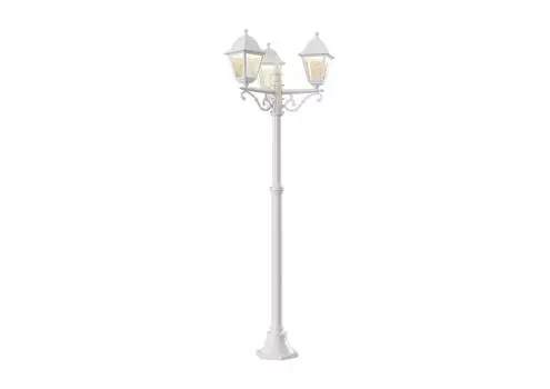 Столб фонарный уличный Maytoni Abbey Road O001FL-03W