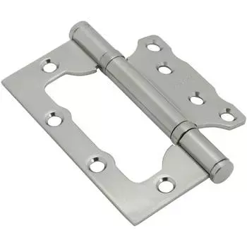 Петля без врезки стальная Bravo F-4-2BB 100*75*2,5