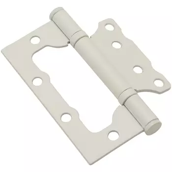 Петля без врезки стальная Bravo F-4-2BB 100*75*2,5