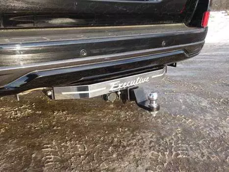Фаркоп (надпись Executive) (LC200 Executive) Компания ТСС TCU00045 Toyota Land Cruiser J200 2015-