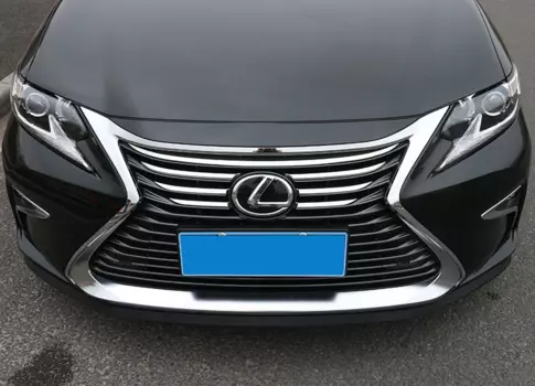 Хромированные накладки на радиаторную решетку для Lexus ES 2012 -