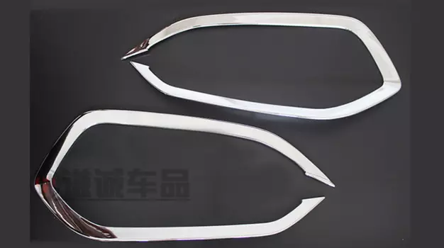 Хромированные окантовки противотуманных фар для Hyundai Tucson (2015- по н.в. )
