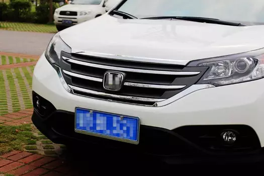 Хромированный молдинг на капот для Honda CRV (2012 - 2017)