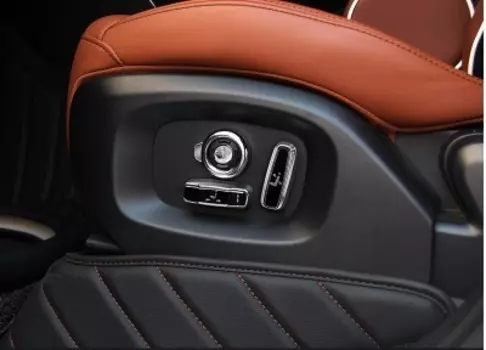 Хромированная накладка на кнопки управления водительского сидения для Range Rover 2014 -
