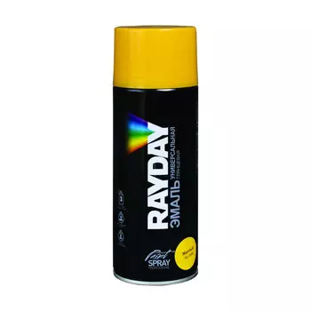 RAYDAY краска аэрозоль акрил. желтая 520 мл 12 PU-1235 134997