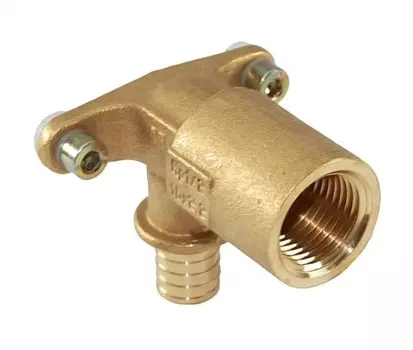 Rehau, 16-Rp 1/2″ Водорозетка бронзовая длинная (внутренняя резьба)