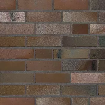 Roben Accum schmelz blau-braun NF, 240х115х71 мм, Кирпич клинкерный гладкий