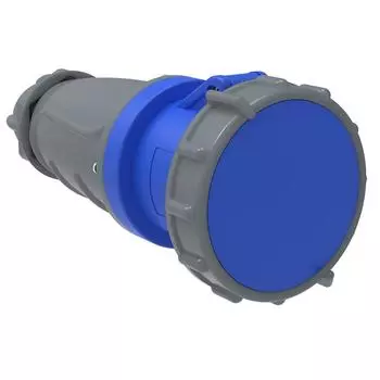 Розетка переносная IEK Magnum ССИ-233 63А-6ч/200-250В 2P+PE IP67 PSN21-063-3 синяя
