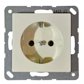 Розетка с заземлением со шторками Schneider Electric 16А
