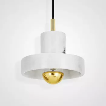 Подвесной светильник Stone Pendant White by ImperiumLoft ImperiumLoft MARBLE01 (101775-26)