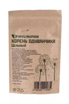 Корень одуванчика Spirulinafood цельный, 100 г