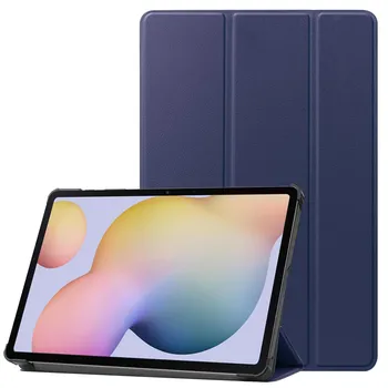 Защитный чехол 12,4 дюйма, совместимый с чехлами для планшетов Samsung Galaxy Tab S8 с автоматическим выходом из сна S8 красный