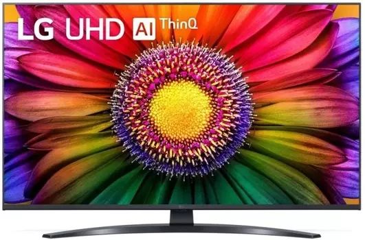 Телевизор LED LG 55UR81009LK.ARUB 55", черный 4K Ultra HD 60Hz DVB-T DVB-T2 DVB-C DVB-S2 USB WiFi Smart TV